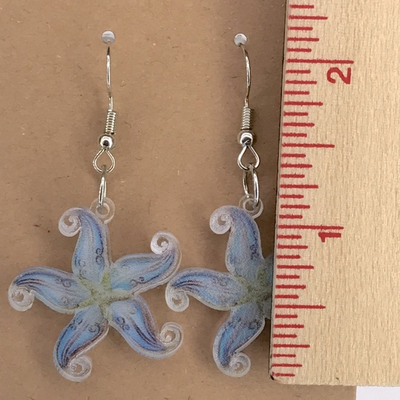 Starfish Design Earrings Fashion Jewelry - Picture 2 of 2